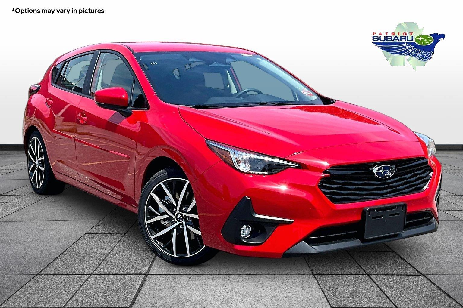 Pure Red 2026 Subaru Impreza Wagon All-Wheel Drive Continuously Variable Transmission