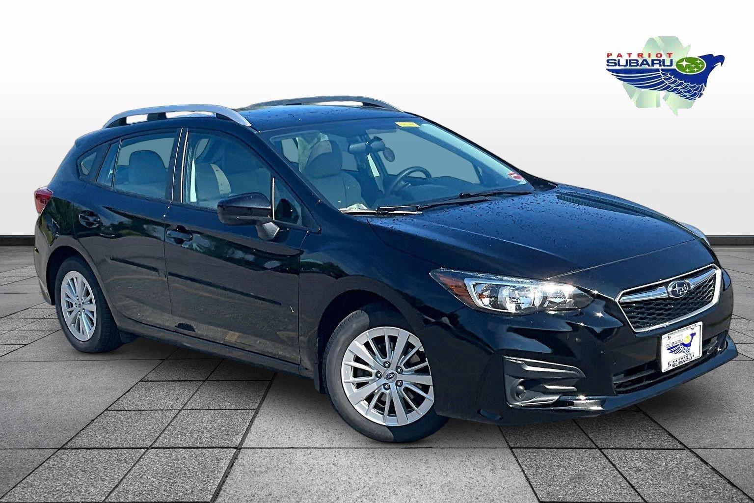 Crystal Black Silica 2018 Subaru Impreza Hatchback All-Wheel Drive Continuously Variable Transmission