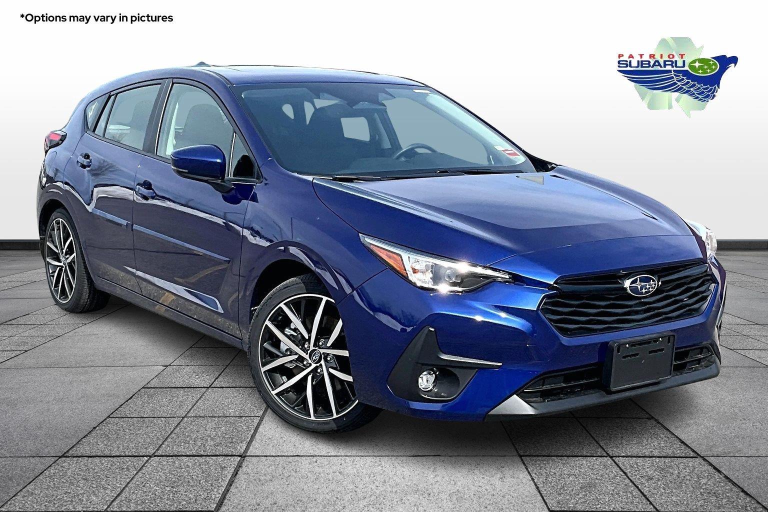 Sapphire Blue Pearl 2026 Subaru Impreza Wagon All-Wheel Drive Continuously Variable Transmission