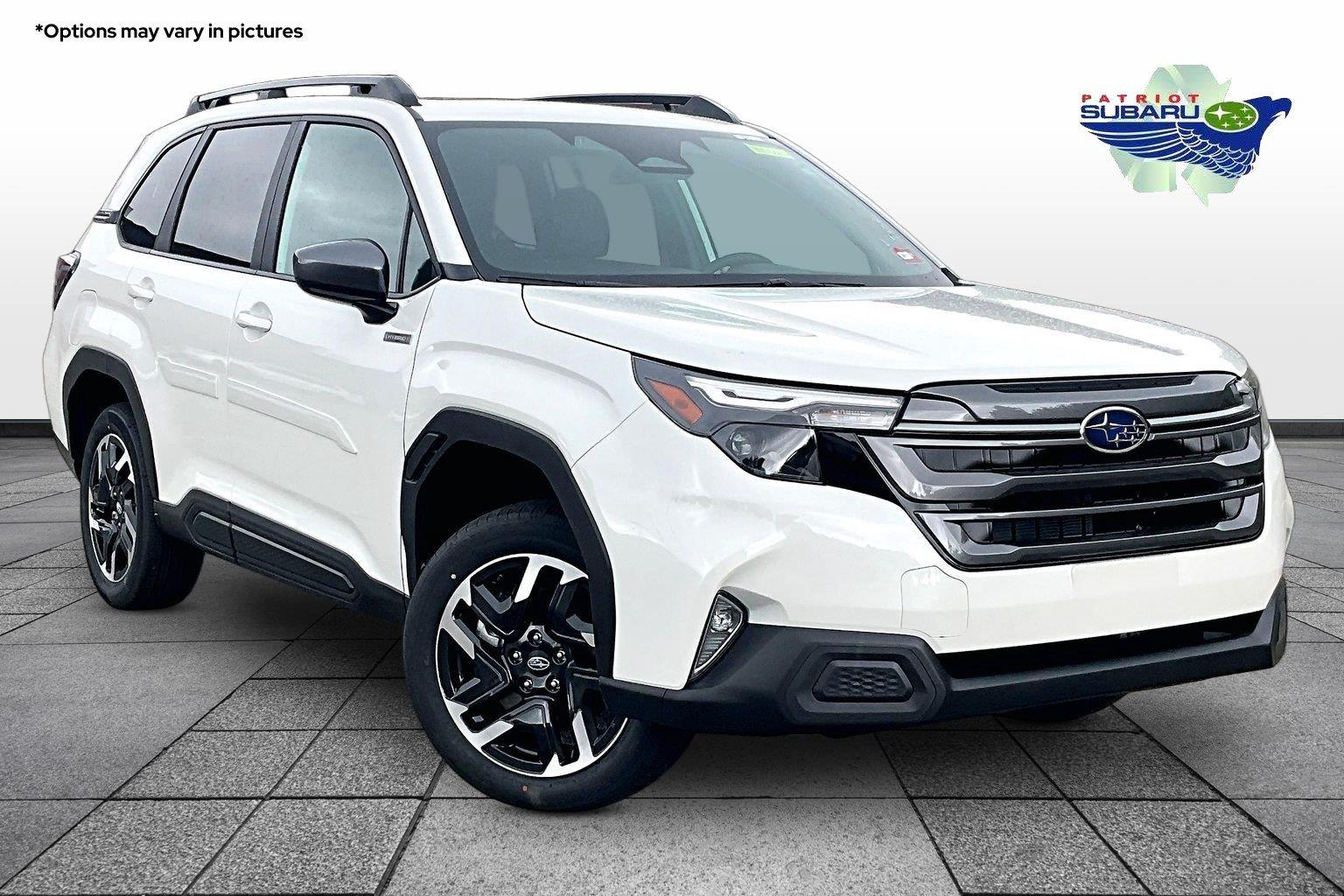 Crystal White Pearl 2026 Subaru Forester Hybrid SUV / Crossover All-Wheel Drive Continuously Variable Transmission
