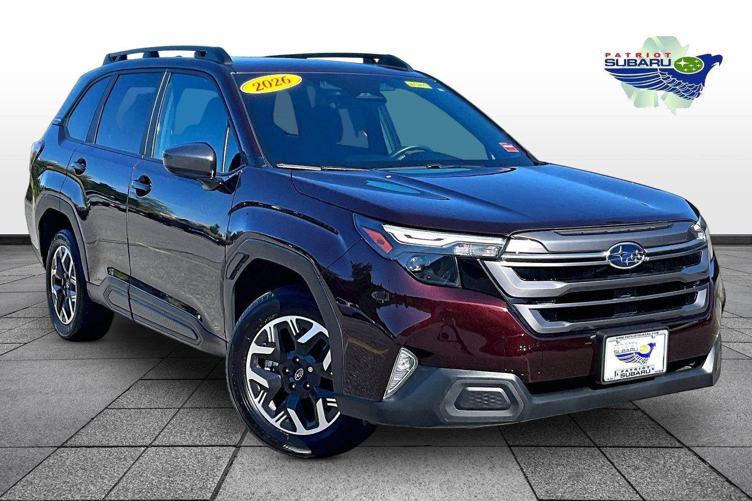 Dark Mahogany Pearl 2026 Subaru Forester SUV / Crossover All-Wheel Drive Continuously Variable Transmission