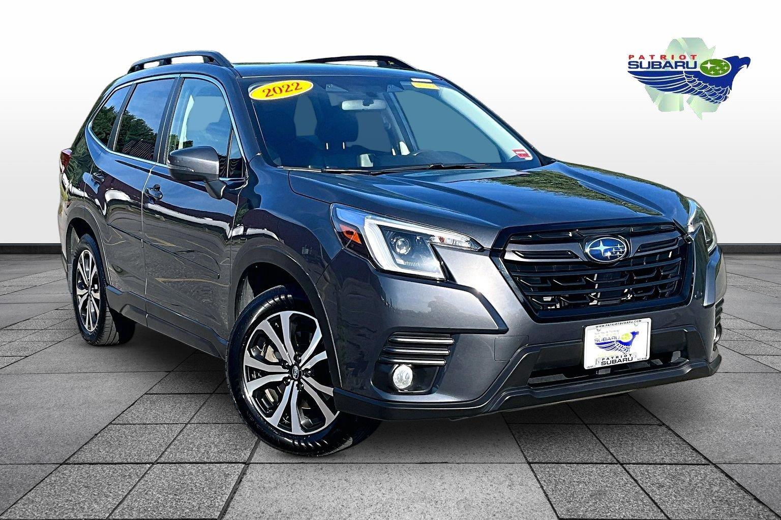 Magnetite Gray Metallic 2022 Subaru Forester SUV / Crossover All-Wheel Drive Continuously Variable Transmission
