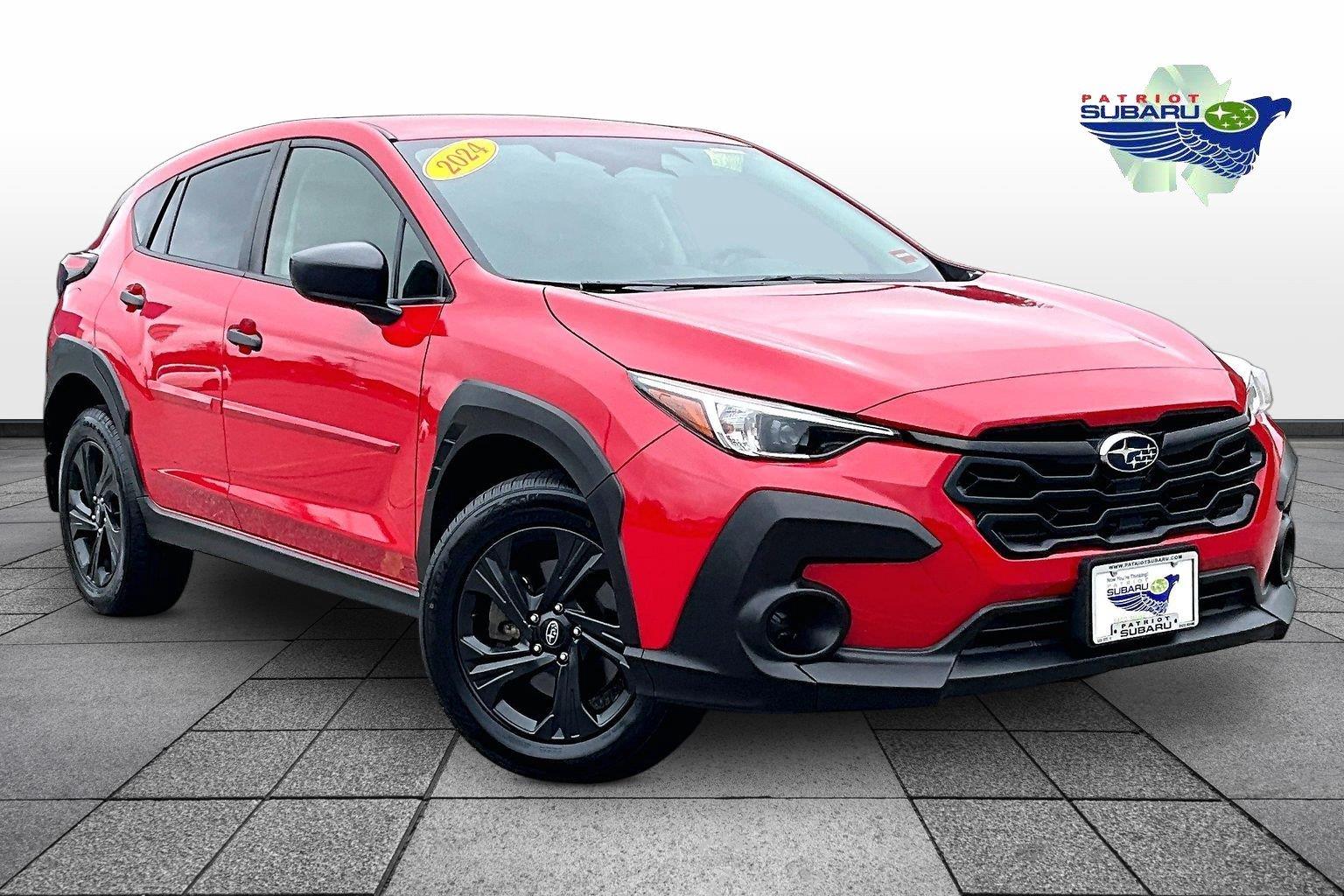 Pure Red 2024 Subaru Crosstrek SUV / Crossover All-Wheel Drive Continuously Variable Transmission