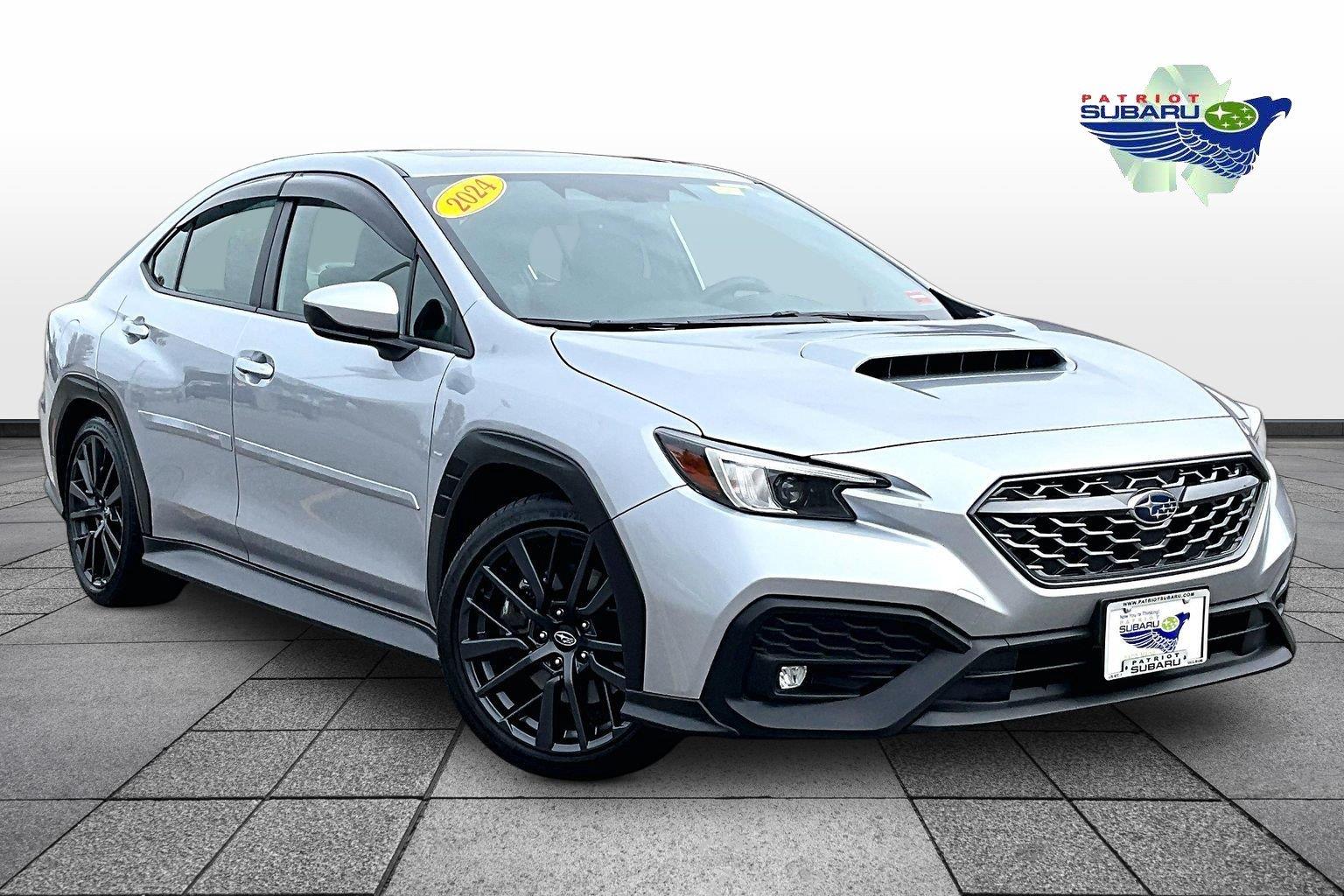 Ice Silver Metallic 2024 Subaru WRX Sedan All-Wheel Drive Manual