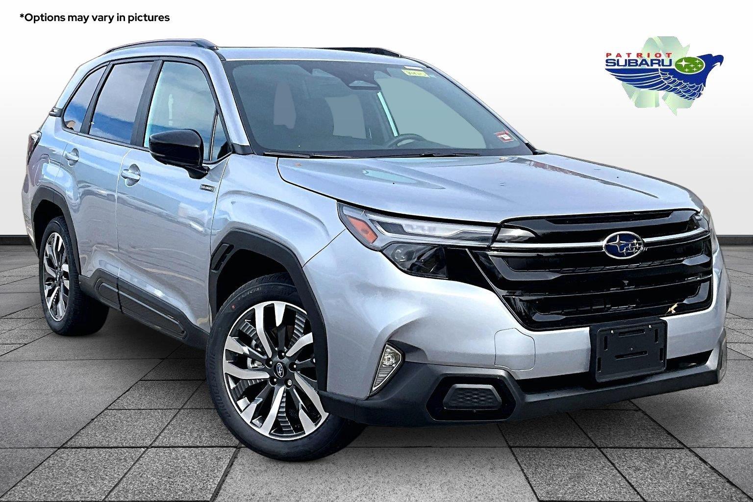 Ice Silver Metallic 2026 Subaru Forester Hybrid SUV / Crossover All-Wheel Drive Continuously Variable Transmission