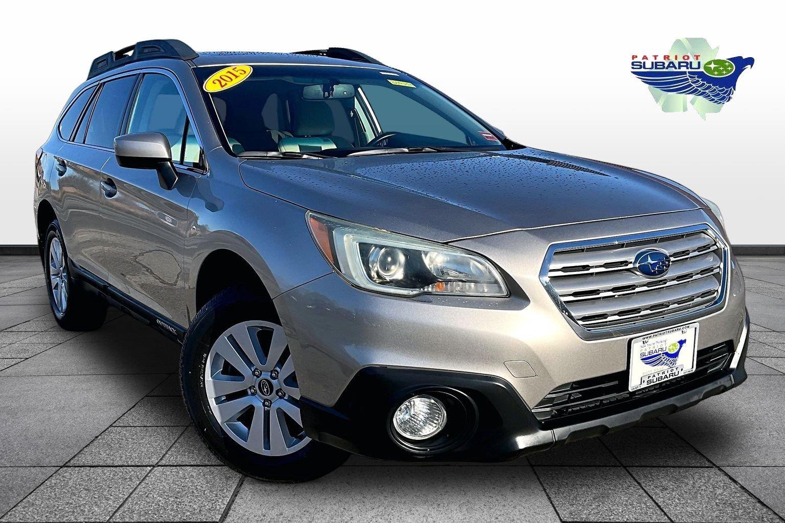 Gray (Tungsten Metallic) 2015 Subaru Outback Wagon All-Wheel Drive Continuously Variable Transmission