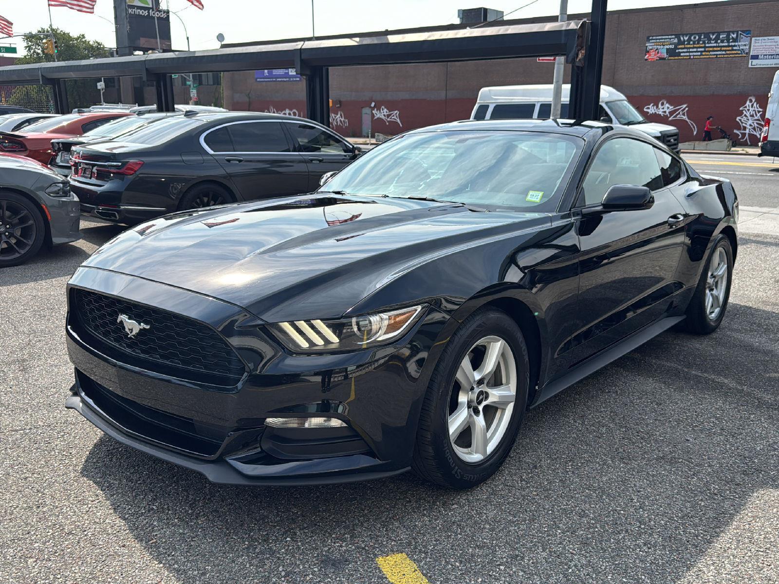 Race Red 2016 Ford Mustang Coupe Rear-Wheel Drive 6-Speed Automatic