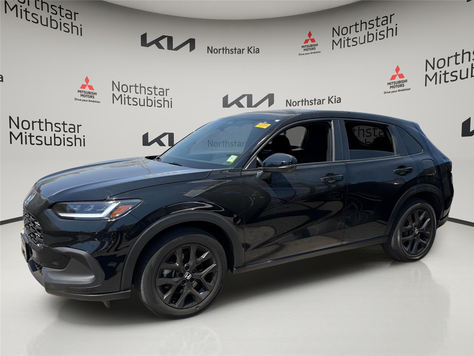 Crystal Black Pearl 2023 Honda HR-V SUV / Crossover All-Wheel Drive Continuously Variable Transmission