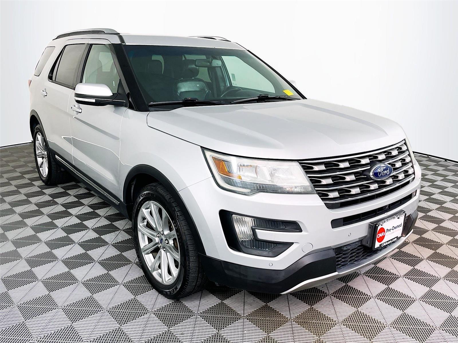 Ingot Silver 2016 Ford Explorer Limited 4WD SUV / Crossover All-Wheel Drive 6-Speed Automatic