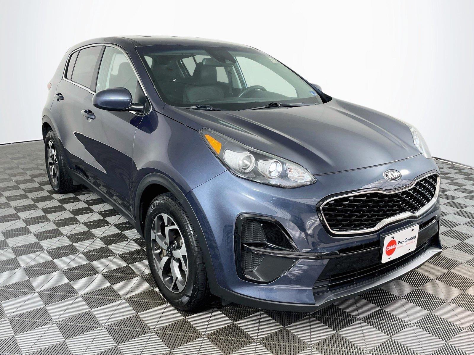 Pacific Blue 2020 Kia Sportage SUV / Crossover Front-Wheel Drive 6-Speed Automatic