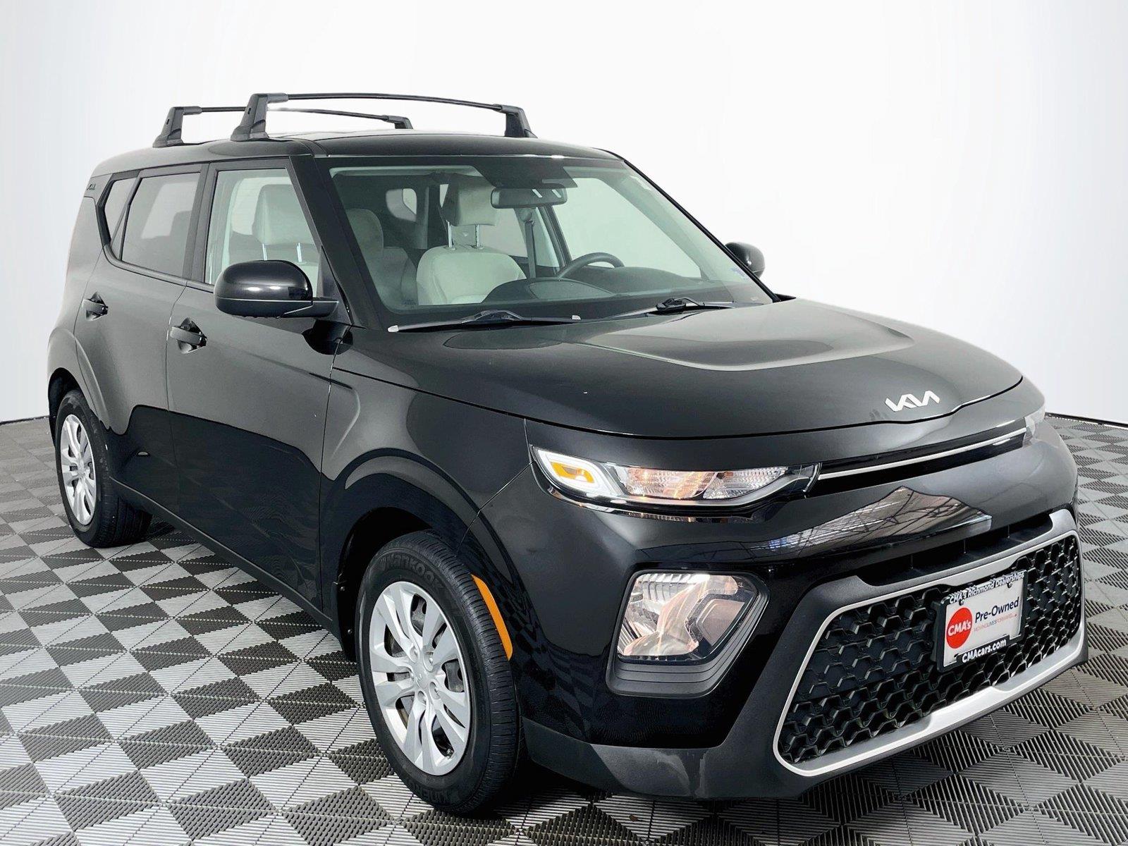 Cherry Black 2022 Kia Soul SUV / Crossover Front-Wheel Drive Continuously Variable Transmission