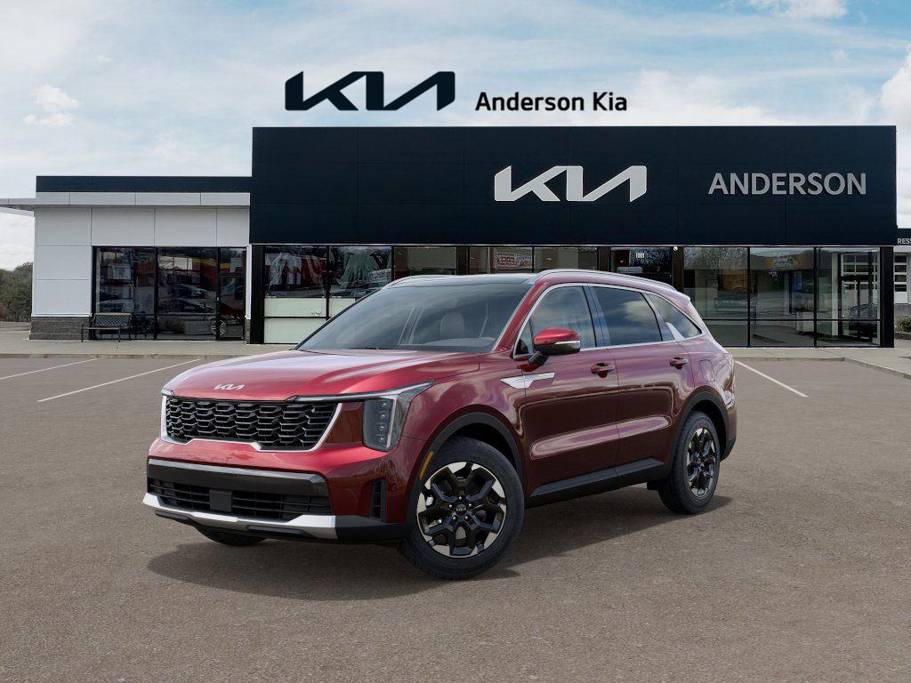 Dawning Red 2025 Kia Sorento SUV / Crossover Front-Wheel Drive Automatic