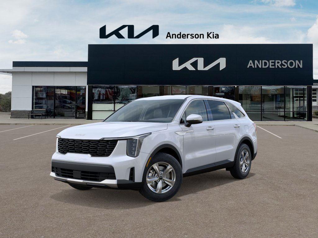 Glacial White Pearl 2025 Kia Sorento SUV / Crossover Front-Wheel Drive Automatic
