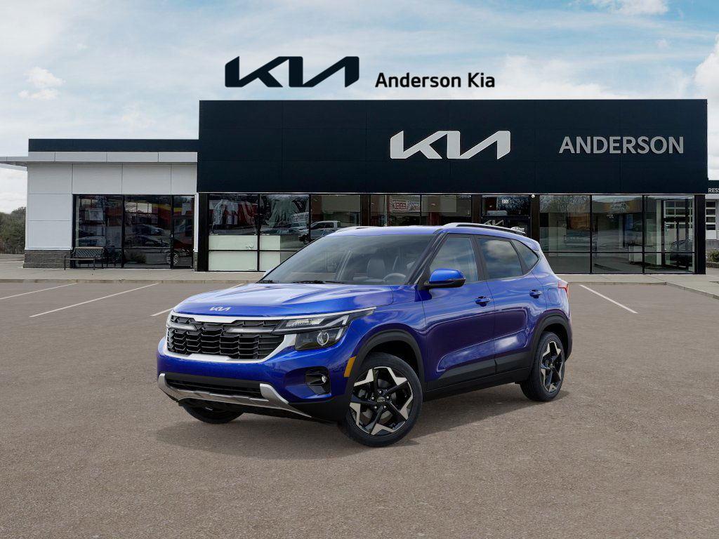 Neptune Blue 2026 Kia Seltos S FWD SUV / Crossover Front-Wheel Drive Continuously Variable Transmission
