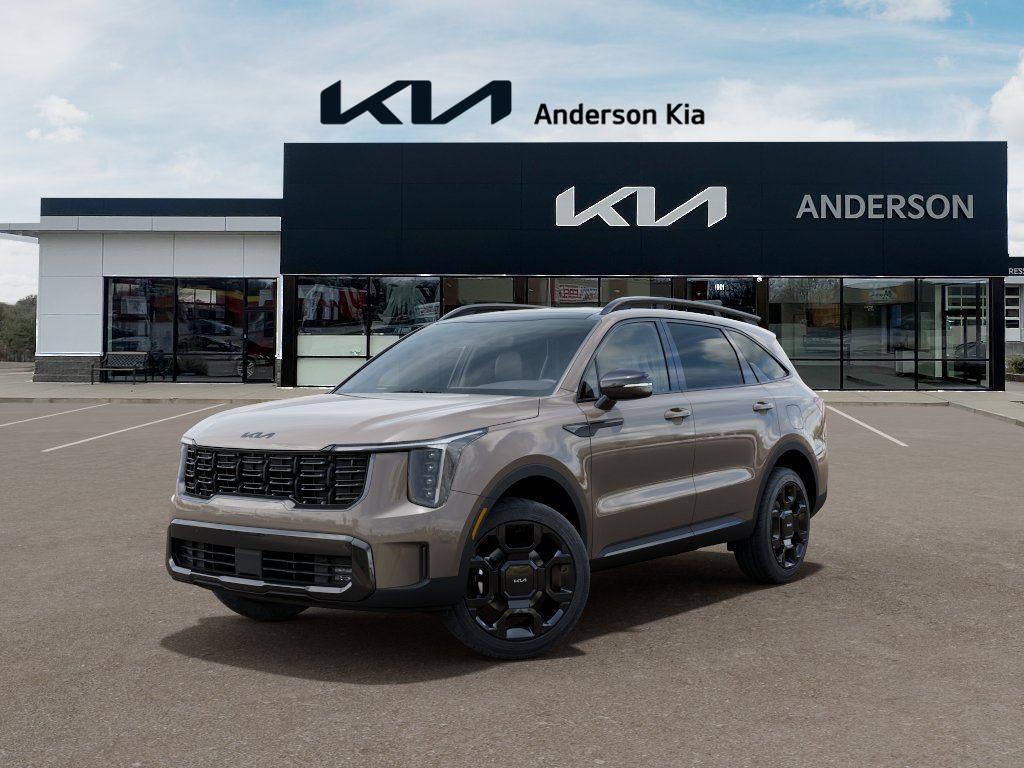 Road Rider Brown 2026 Kia Sorento X-Line EX AWD SUV / Crossover All-Wheel Drive 8-Speed Automatic