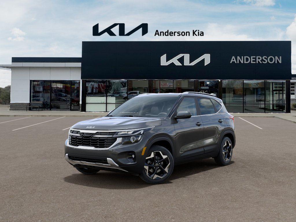 Gravity Gray 2026 Kia Seltos EX FWD SUV / Crossover Front-Wheel Drive Continuously Variable Transmission