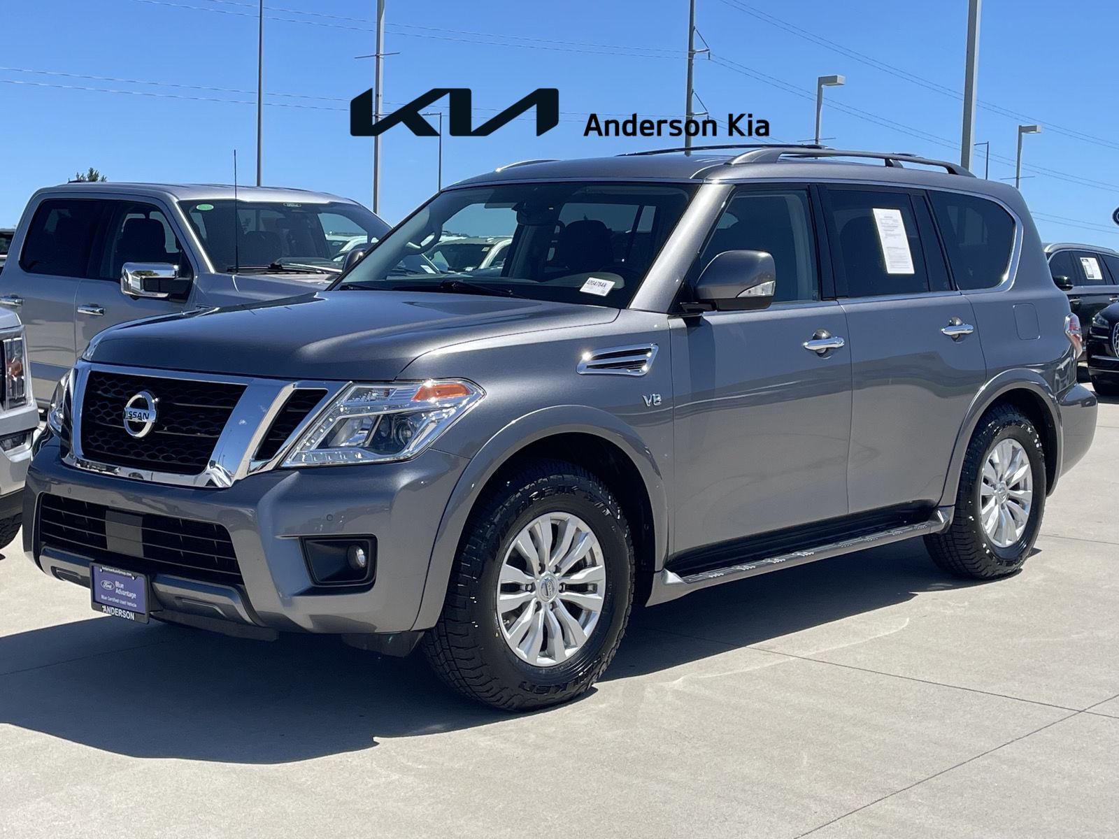 Gray (Gun Metallic) 2019 Nissan Armada SUV / Crossover Four-Wheel Drive Automatic