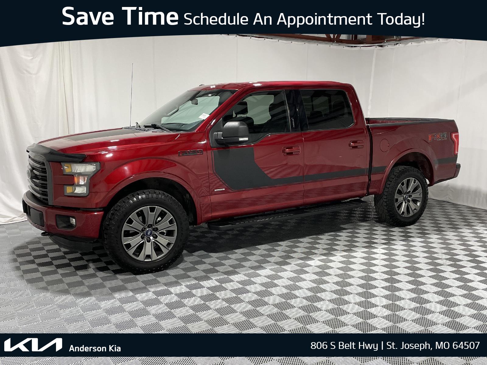 Used 2016 Ford F-150 XLT Crew Cab Truck for sale in St Joseph MO