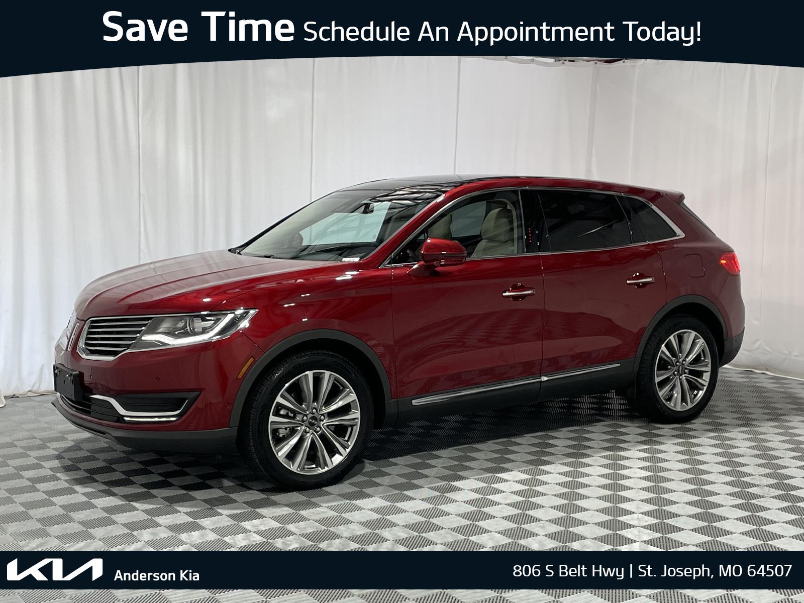 Used 2016 Lincoln MKX Reserve SUV for sale in St Joseph MO