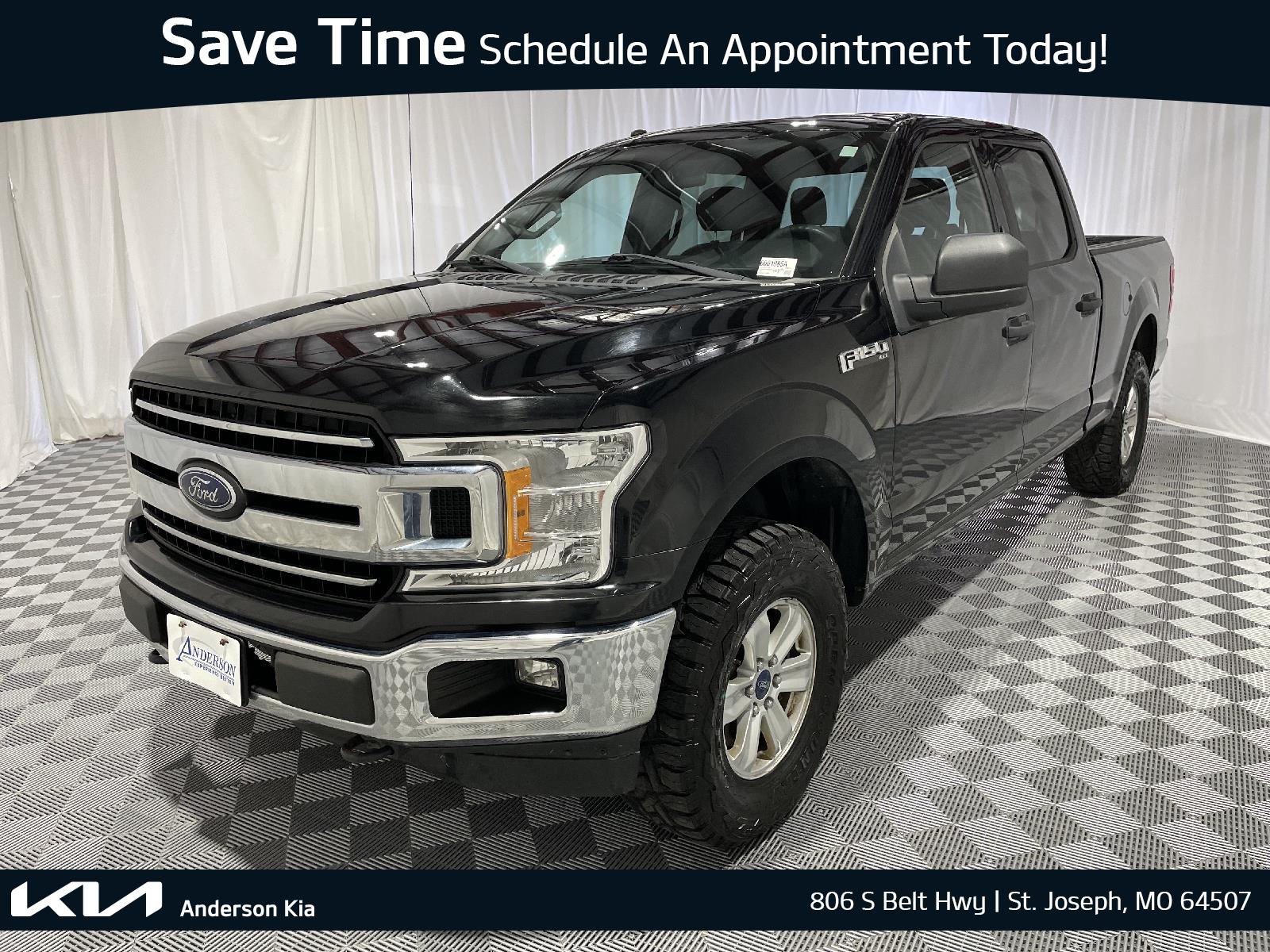 Used 2018 Ford F-150 XLT Crew Cab Truck for sale in St Joseph MO