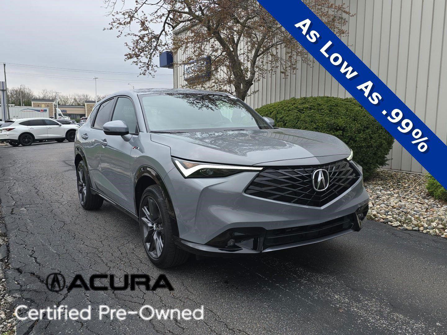 Urban Gray Pearl 2025 Acura ADX SH-AWD with A-SPEC Package SUV / Crossover All-Wheel Drive Continuously Variable Transmission