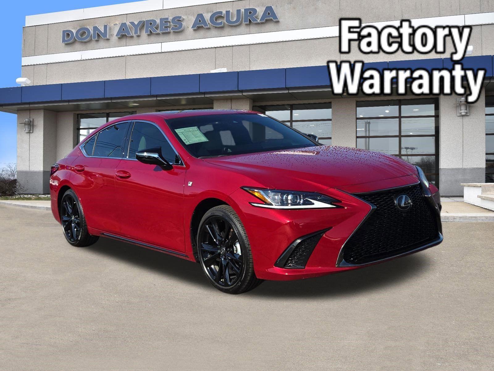 Matador Red Mica 2025 Lexus ES 350 F Sport Handling FWD Sedan Front-Wheel Drive Automatic