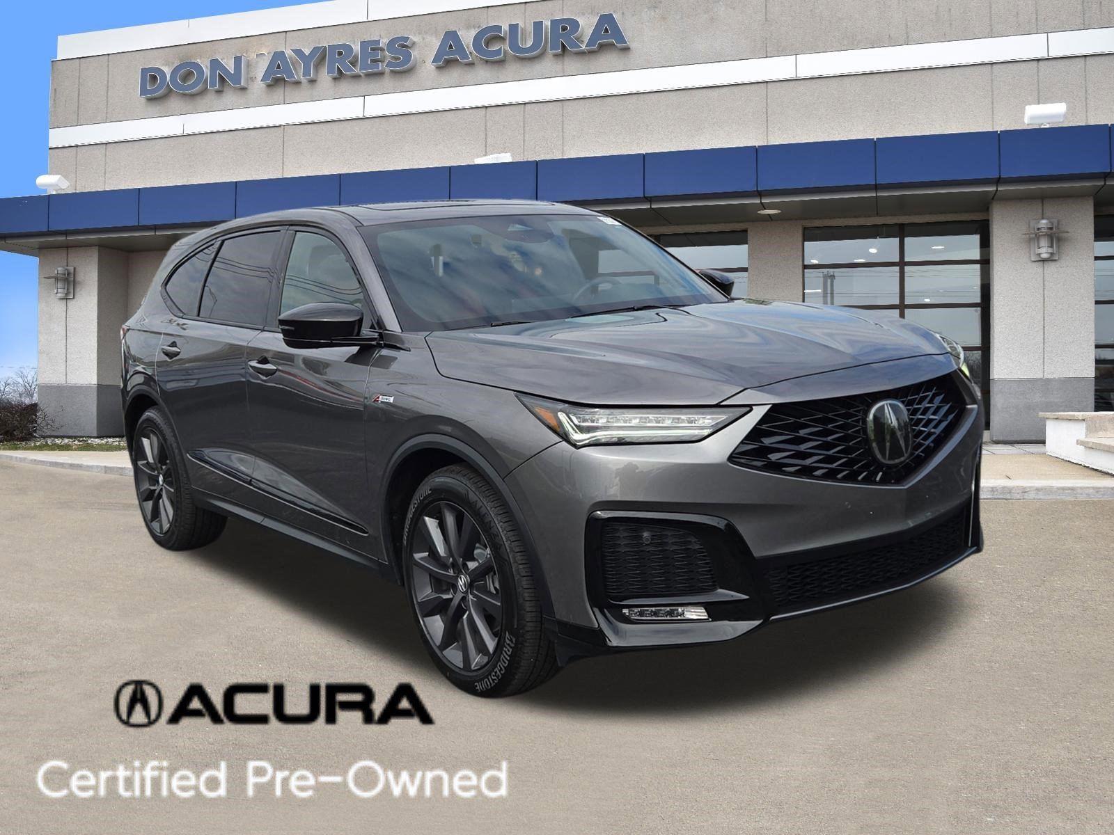 Liquid Carbon Metallic 2026 Acura MDX SH-AWD with A-SPEC Package SUV / Crossover All-Wheel Drive Automatic