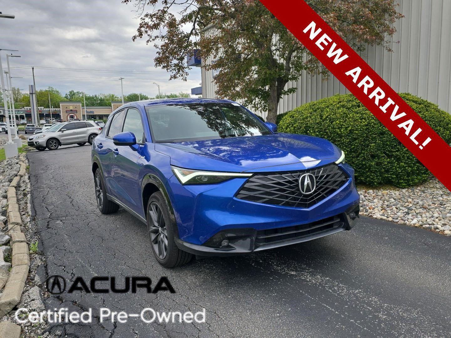 Adriatic Sea Blue 2025 Acura ADX SH-AWD with A-SPEC Package SUV / Crossover All-Wheel Drive Continuously Variable Transmission