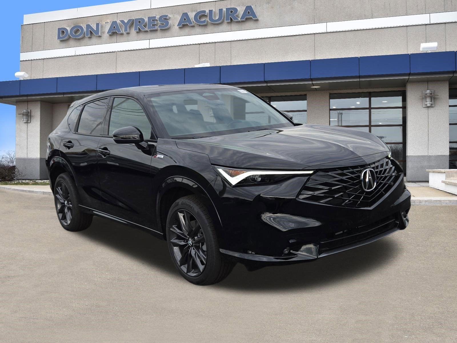 Crystal Black Pearl 2026 Acura ADX SH-AWD with A-SPEC Package SUV / Crossover All-Wheel Drive Continuously Variable Transmission