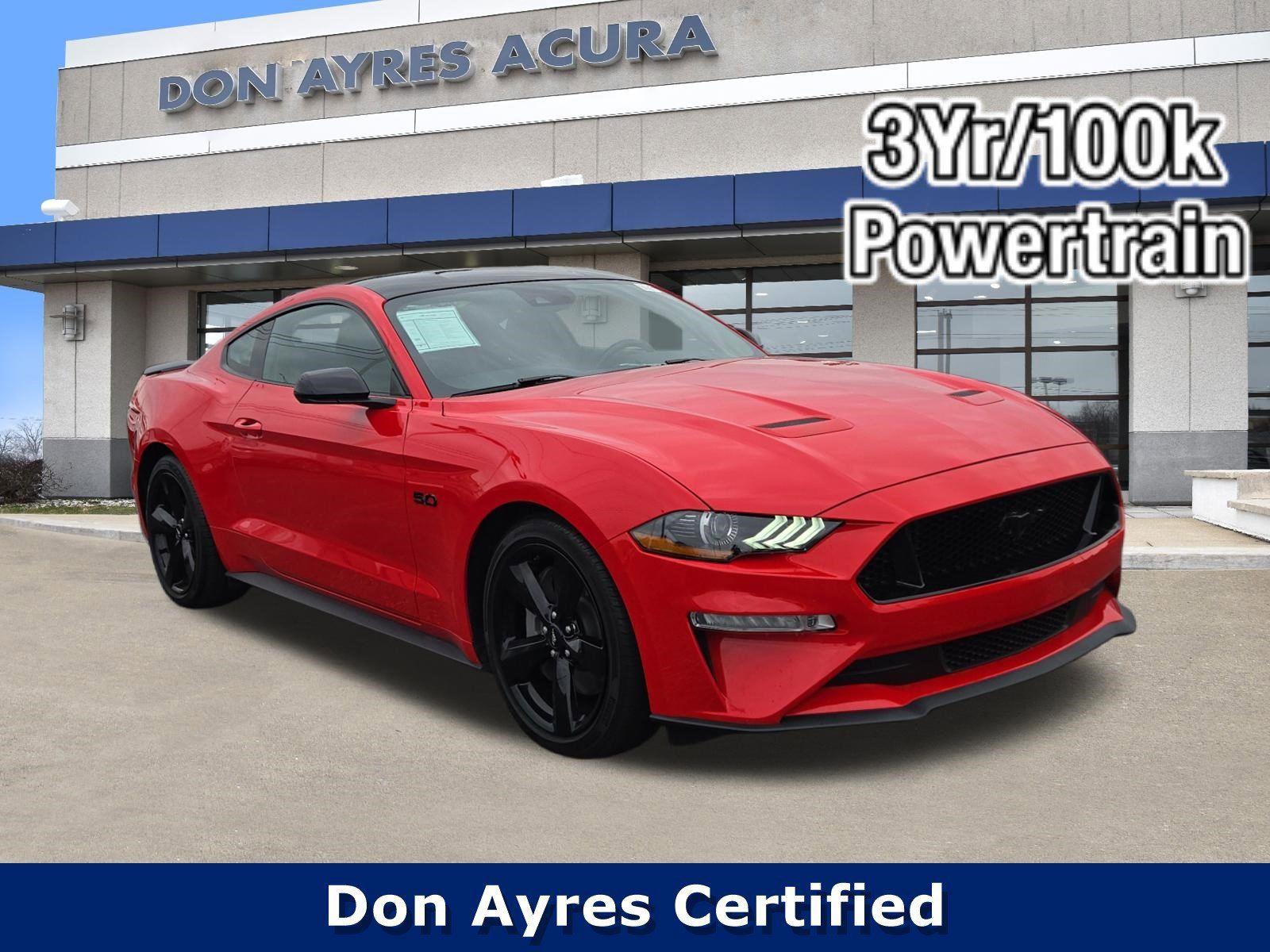 Race Red 2021 Ford Mustang GT Coupe RWD Coupe Rear-Wheel Drive 6-Speed Manual