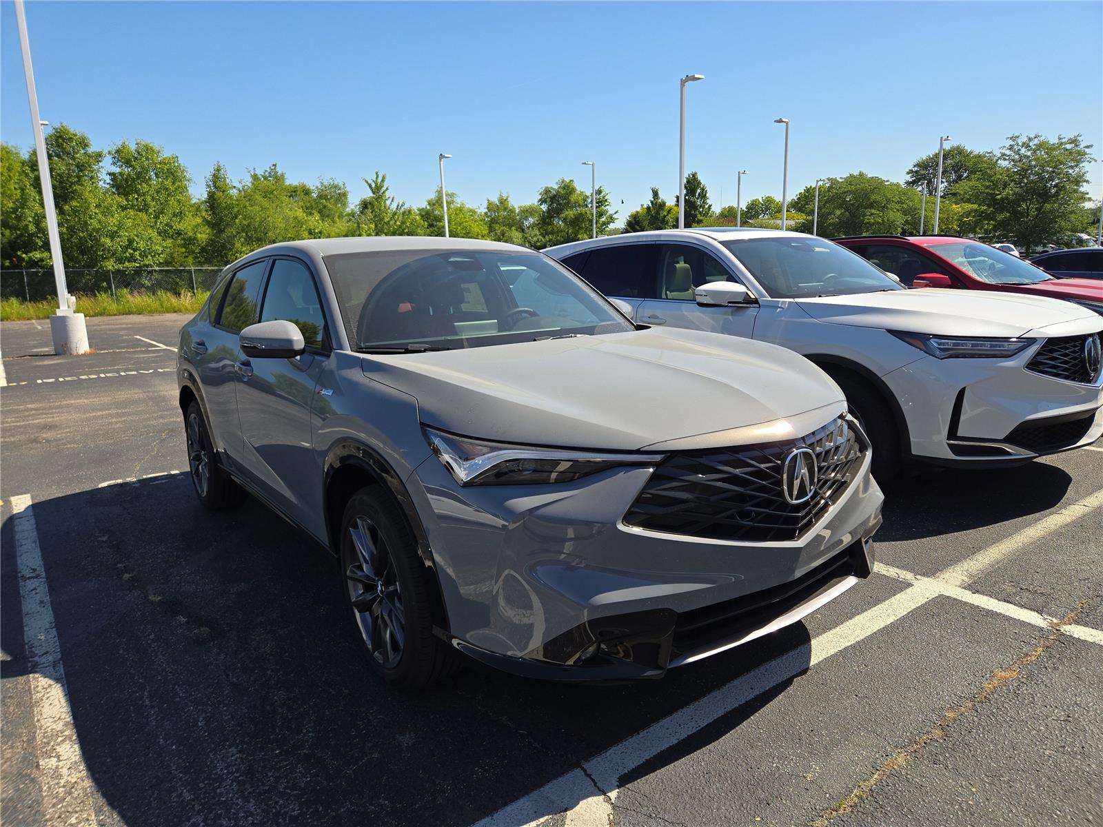 Urban Gray Pearl 2026 Acura ADX SH-AWD with A-SPEC Package SUV / Crossover All-Wheel Drive Continuously Variable Transmission