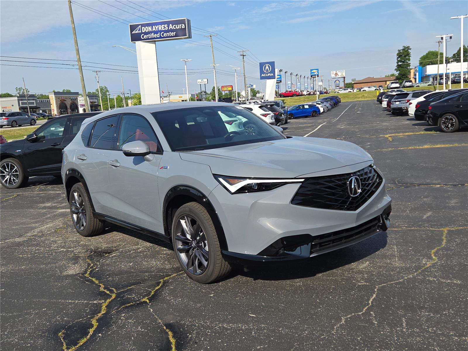 Urban Gray Pearl 2026 Acura ADX SH-AWD with A-SPEC Package SUV / Crossover All-Wheel Drive Continuously Variable Transmission