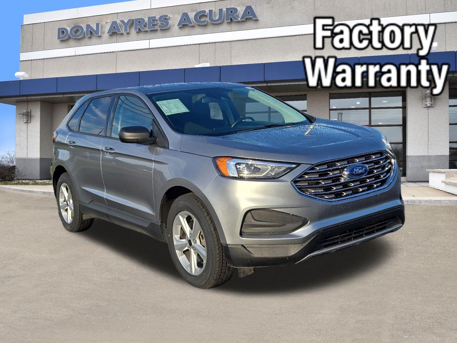 Iconic Silver 2023 Ford Edge SUV / Crossover All-Wheel Drive 8-Speed Automatic