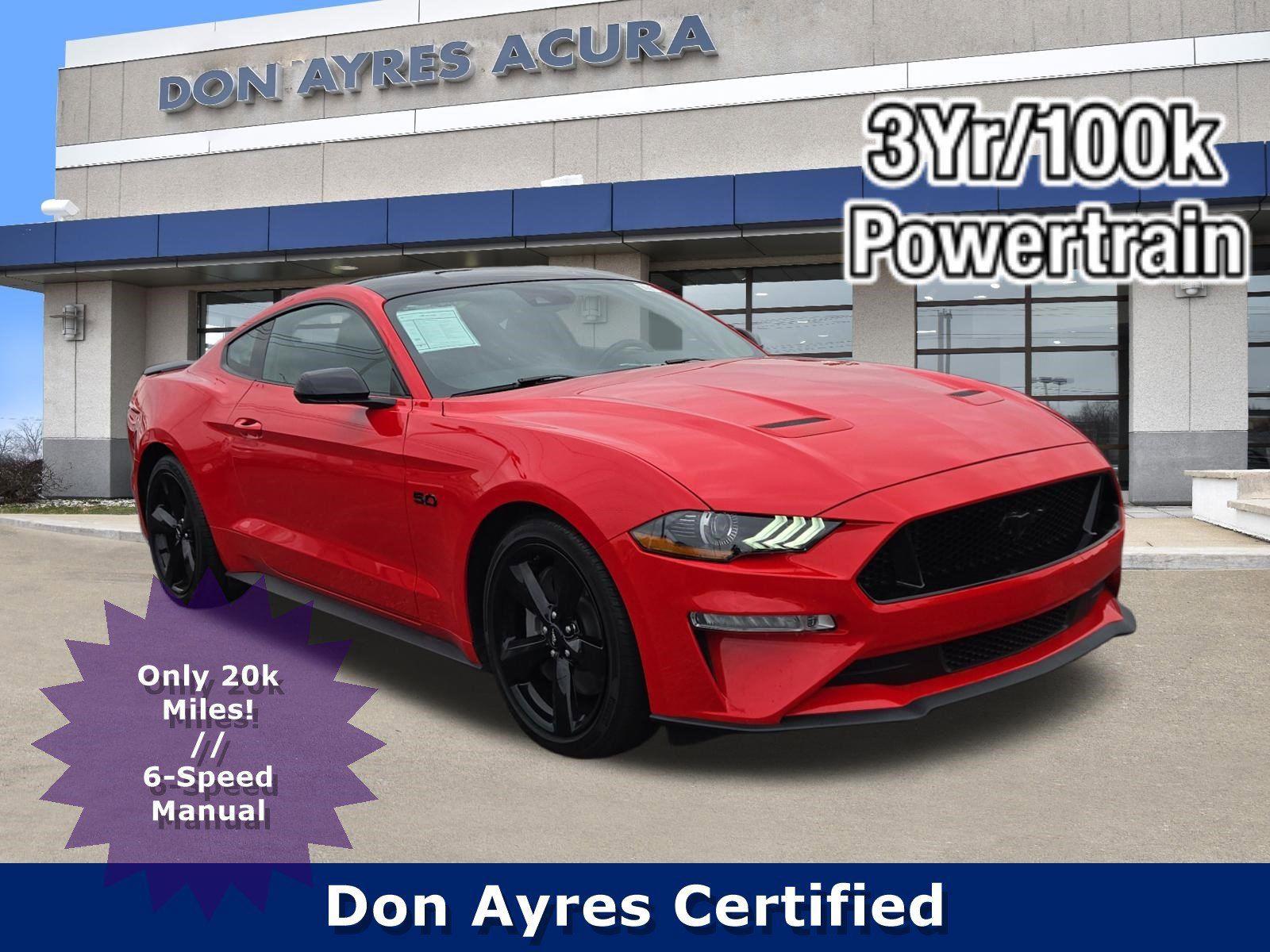 Race Red 2021 Ford Mustang GT Coupe RWD Coupe Rear-Wheel Drive 6-Speed Manual
