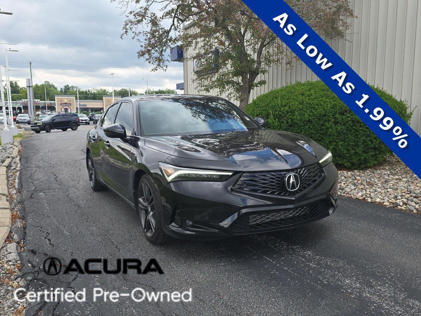 Majestic Black Pearl 2025 Acura Integra Sedan Front-Wheel Drive Continuously Variable Transmission