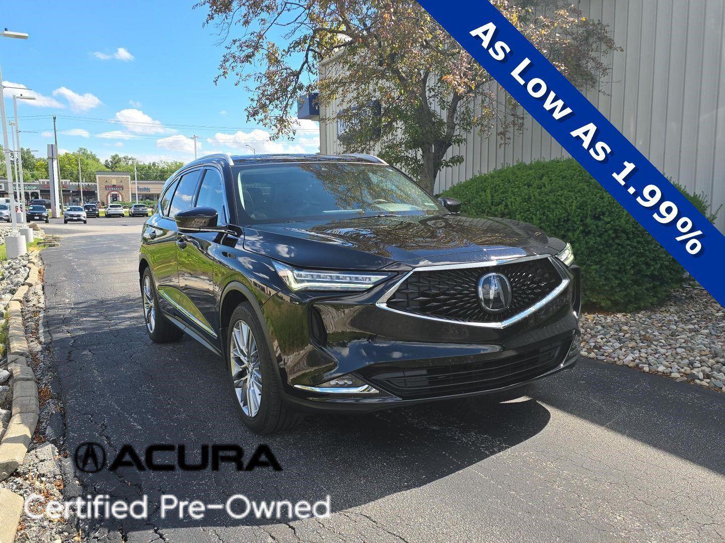Majestic Black Pearl 2023 Acura MDX SUV / Crossover All-Wheel Drive Automatic