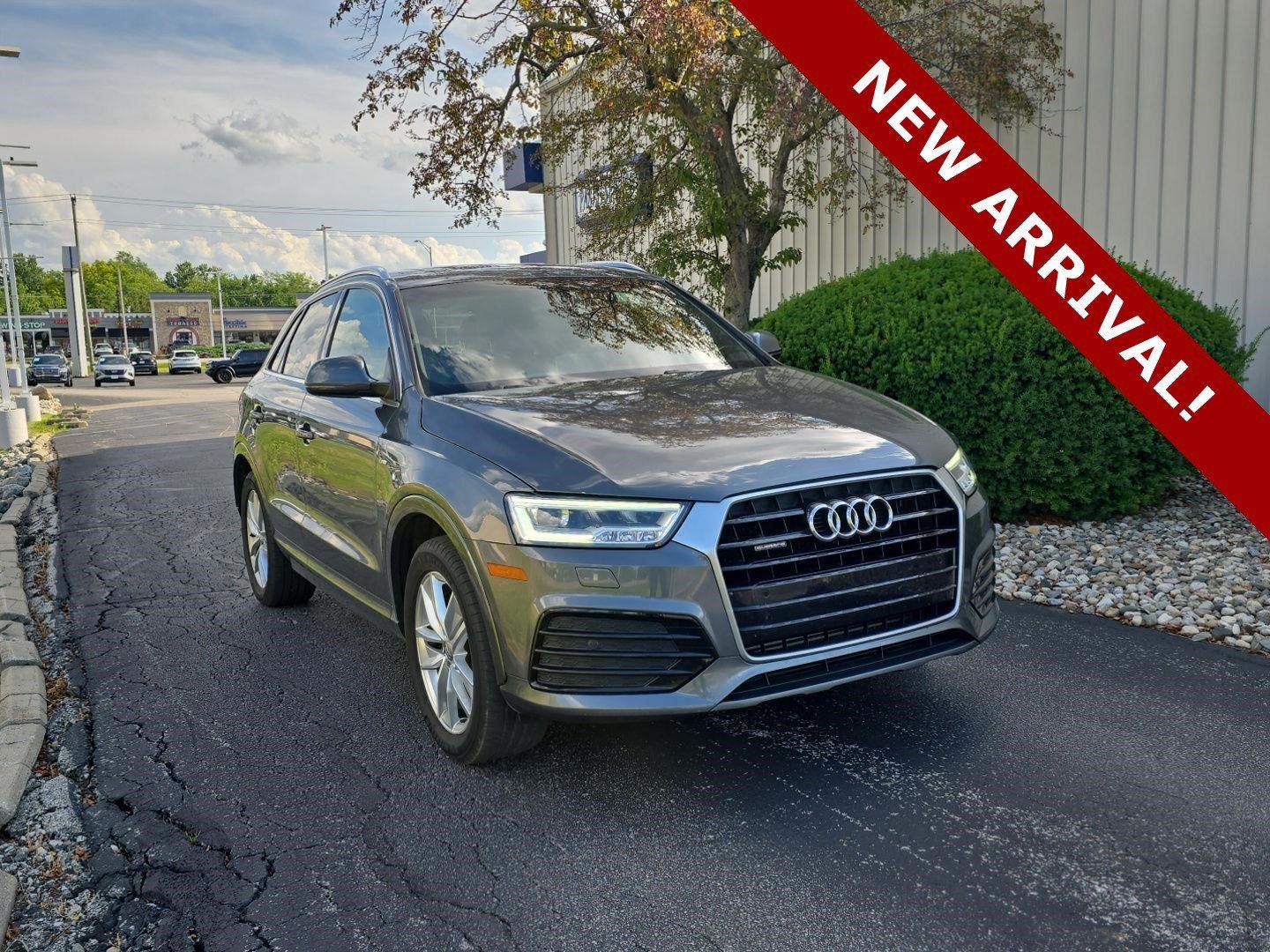 Daytona Gray Pearl Effect 2018 Audi Q3 SUV / Crossover All-Wheel Drive Automatic