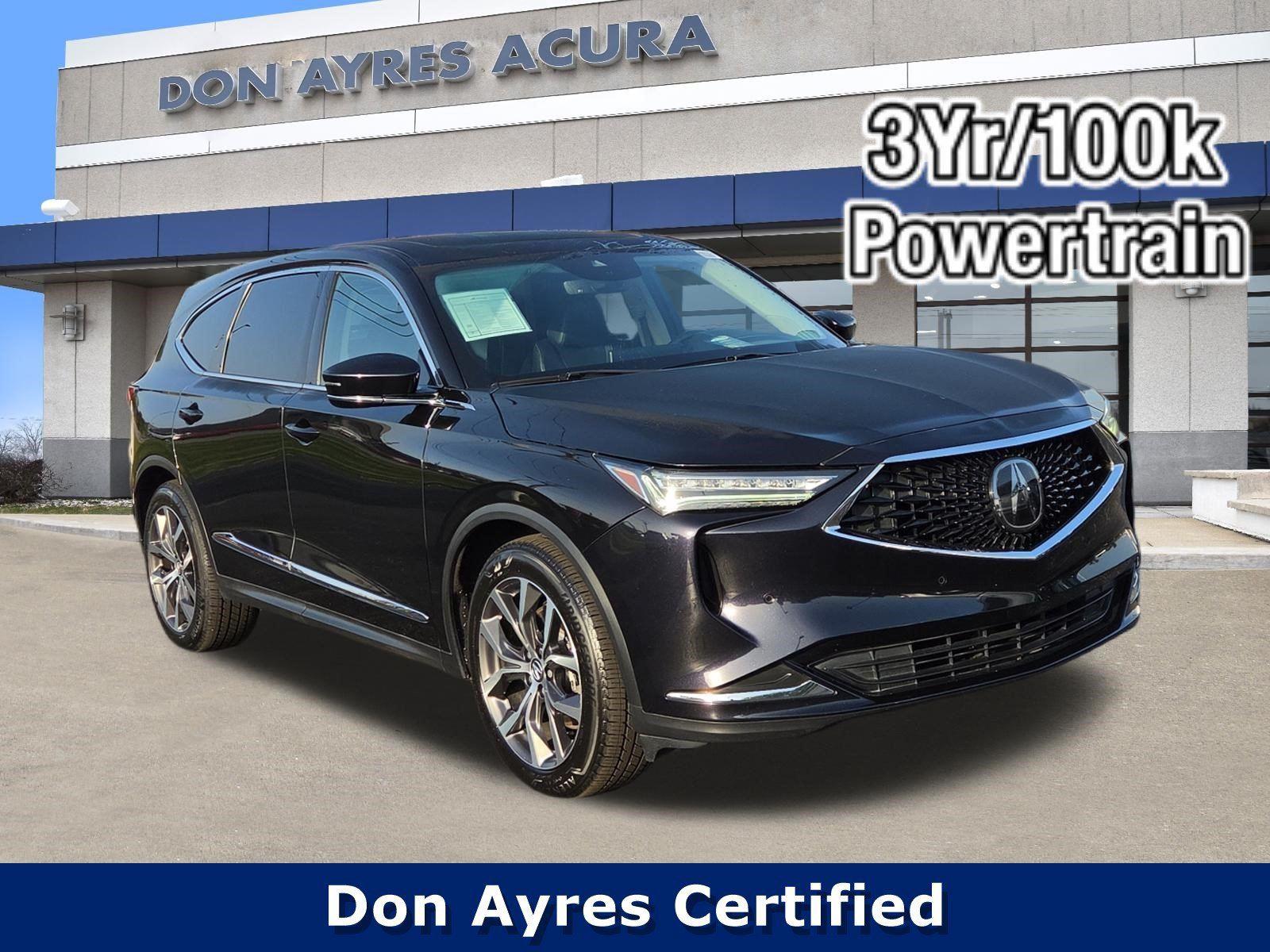 Purple (Phantom Violet Pearl) 2022 Acura MDX SUV / Crossover All-Wheel Drive Automatic