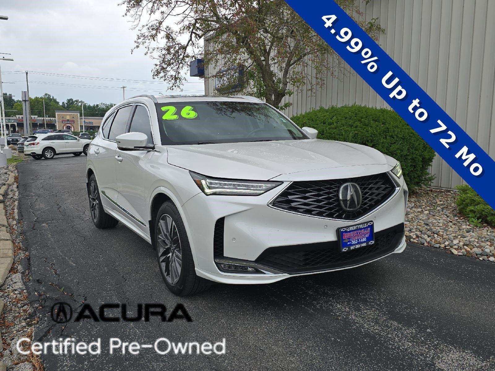 Platinum White Pearl 2026 Acura MDX SUV / Crossover All-Wheel Drive Automatic