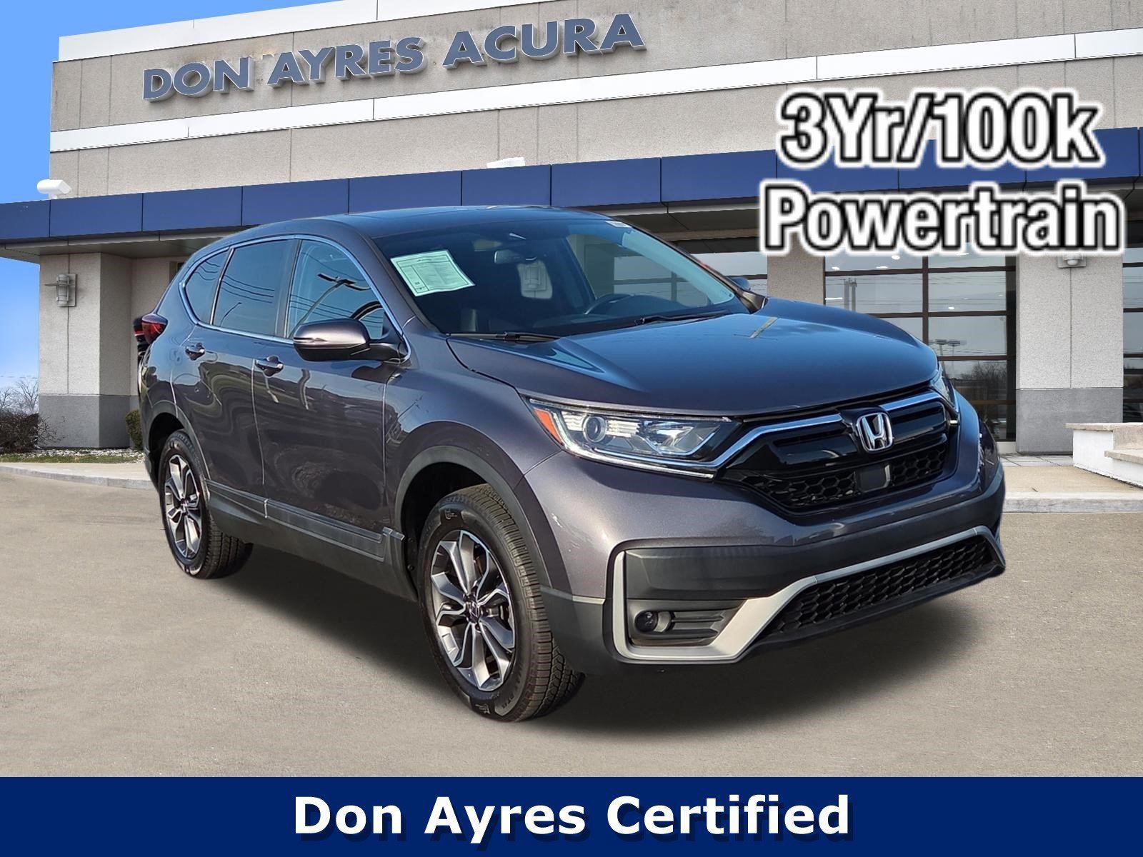 Gray (Modern Steel Metallic) 2021 Honda CR-V SUV / Crossover All-Wheel Drive Continuously Variable Transmission
