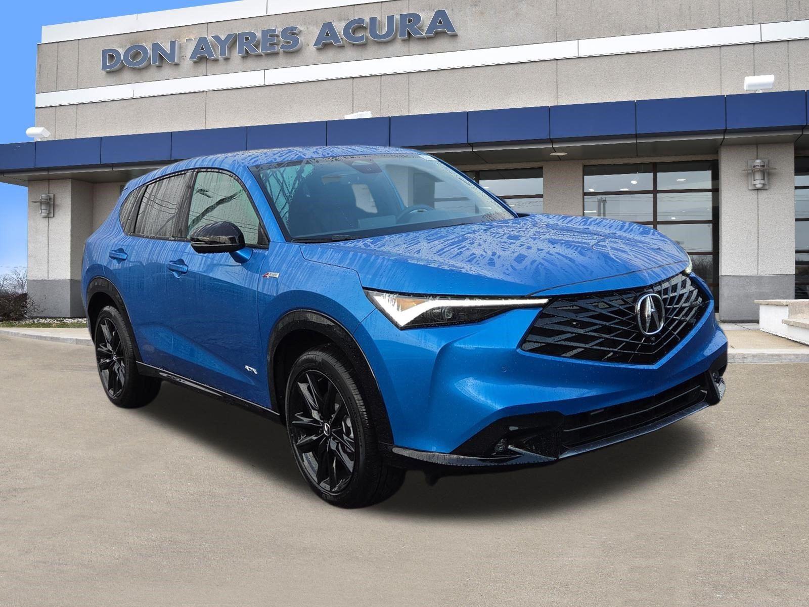 Double Apex Blue Pearl II 2026 Acura ADX SUV / Crossover All-Wheel Drive Continuously Variable Transmission