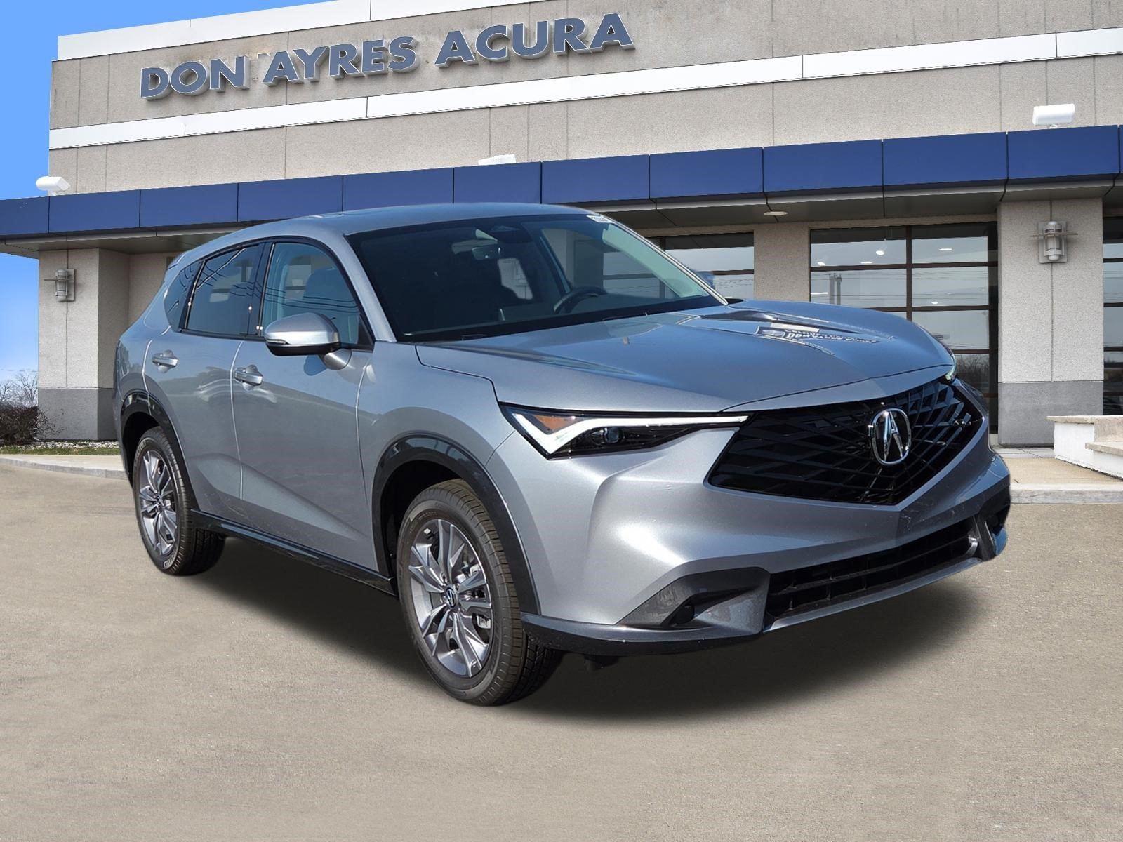 Solar Silver Metallic 2026 Acura ADX SUV / Crossover All-Wheel Drive Continuously Variable Transmission