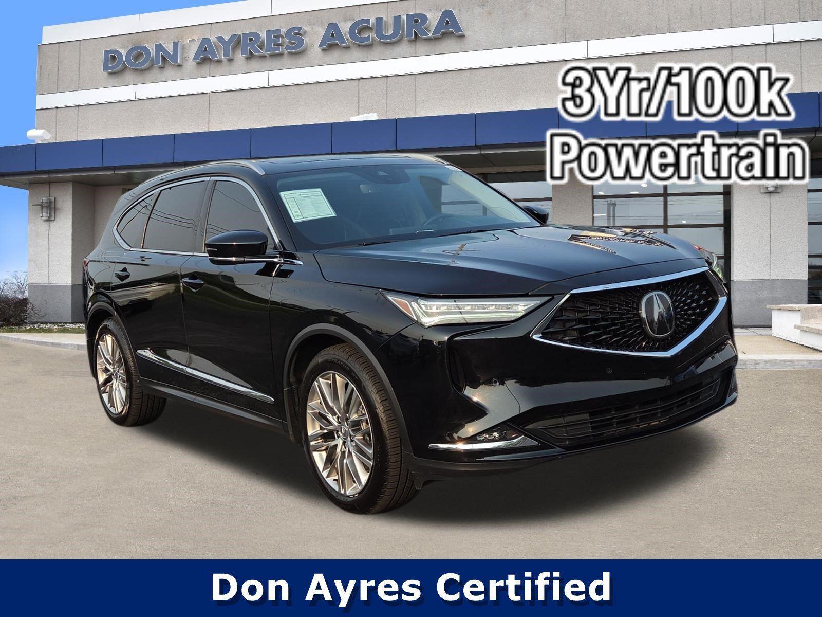 Majestic Black Pearl 2023 Acura MDX SUV / Crossover All-Wheel Drive Automatic