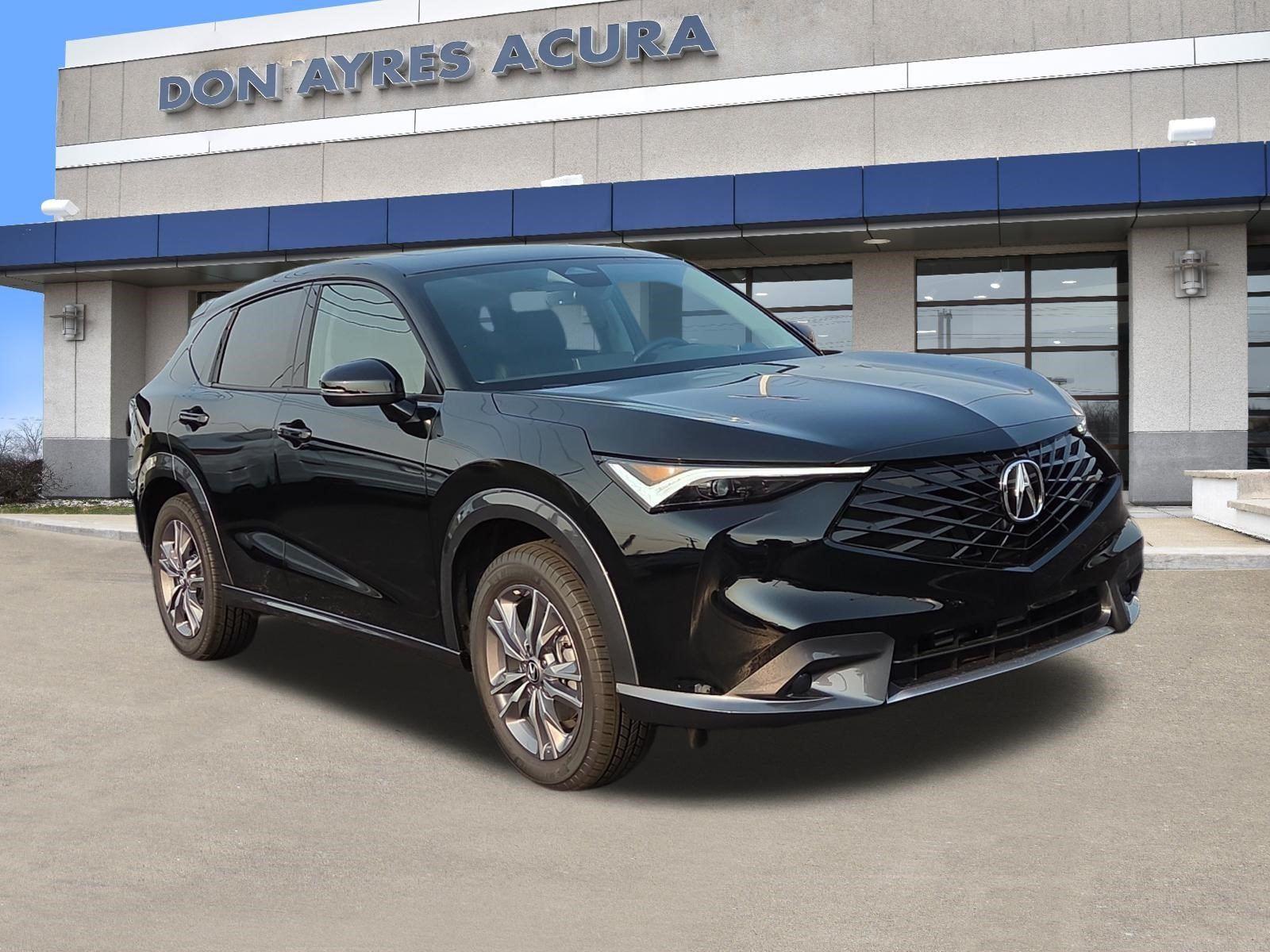 Crystal Black Pearl 2026 Acura ADX SUV / Crossover All-Wheel Drive Continuously Variable Transmission
