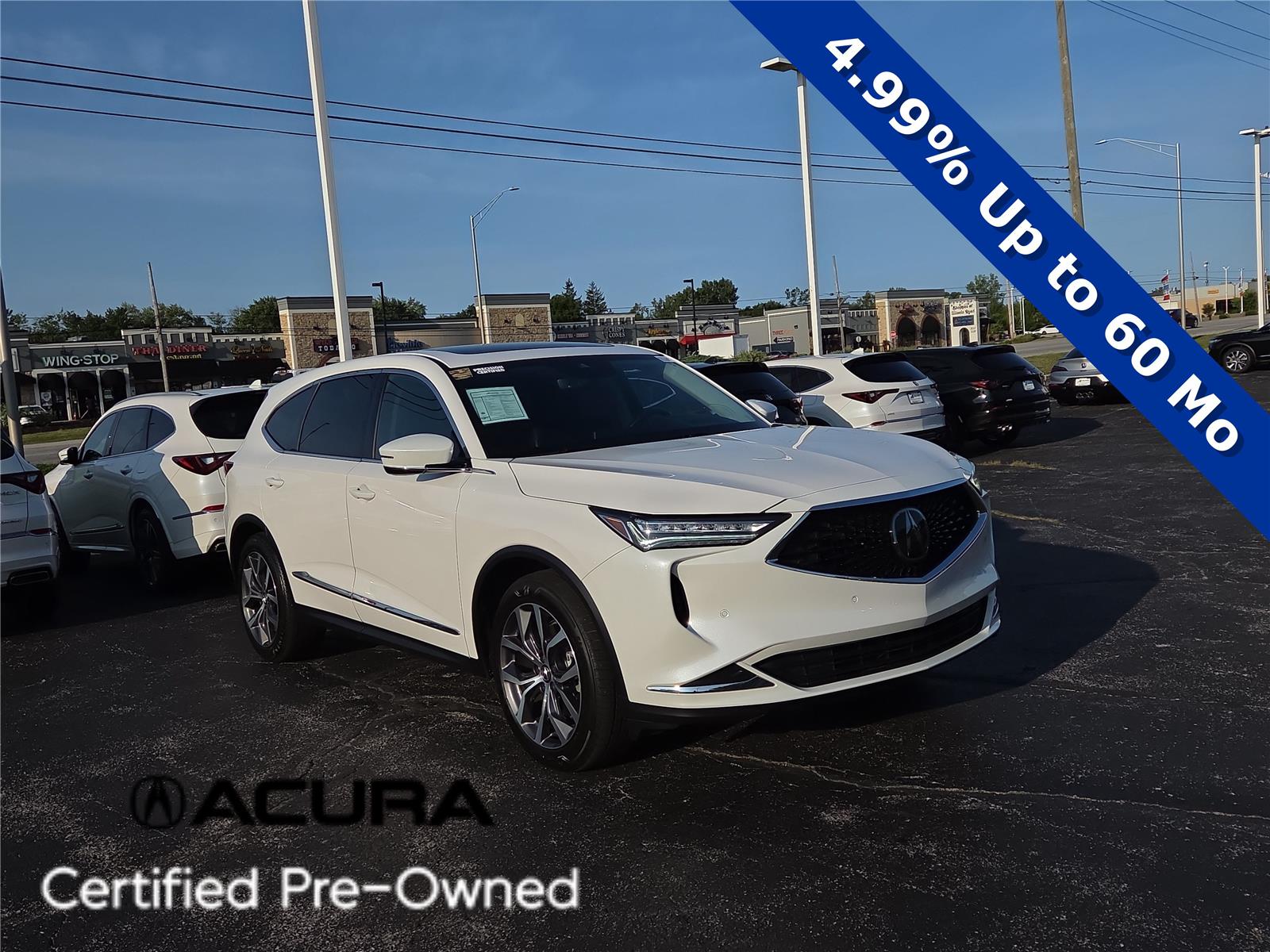 Platinum White Pearl 2024 Acura MDX SUV / Crossover All-Wheel Drive Automatic