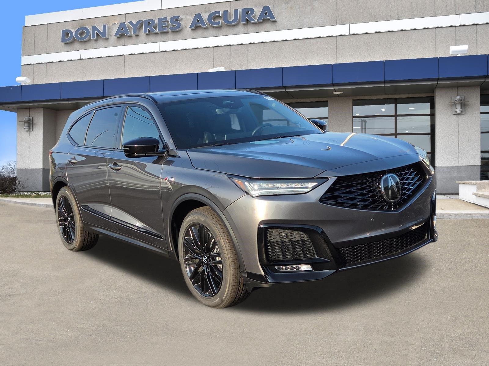 Liquid Carbon Metallic 2026 Acura MDX SUV / Crossover All-Wheel Drive Automatic