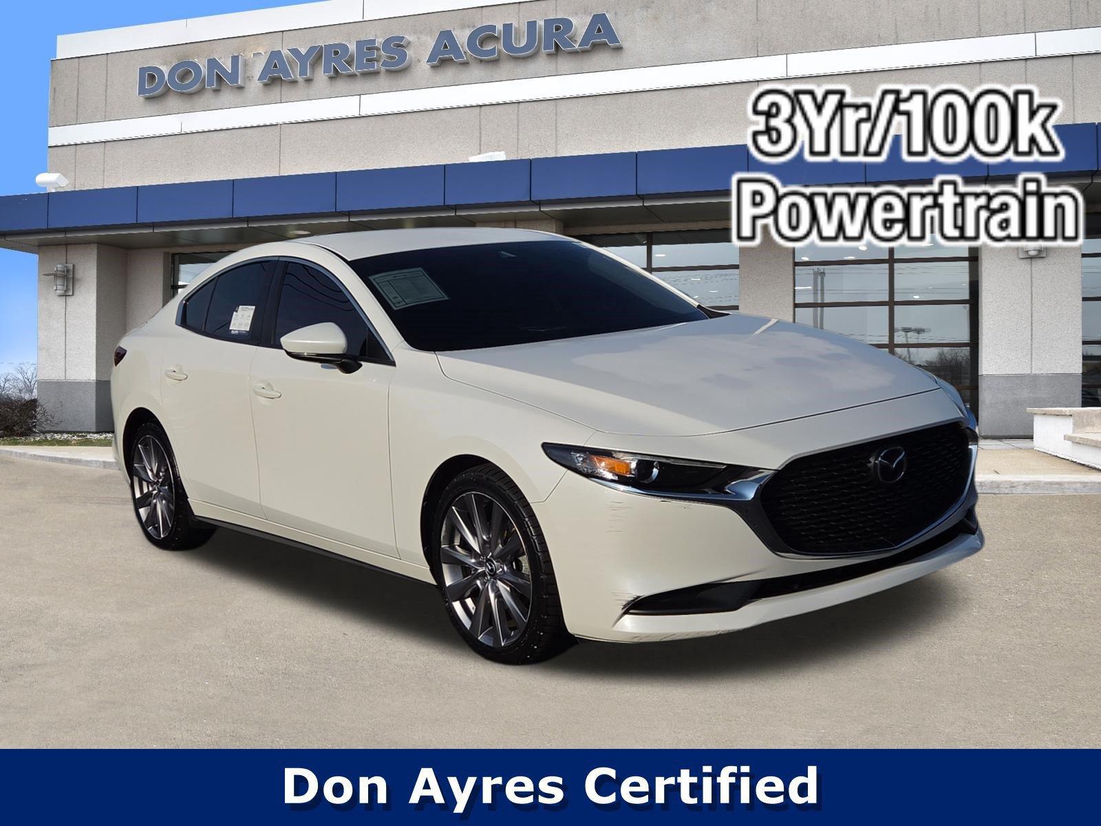 Snowflake White Pearl Mica 2021 Mazda MAZDA3 Sedan All-Wheel Drive Automatic