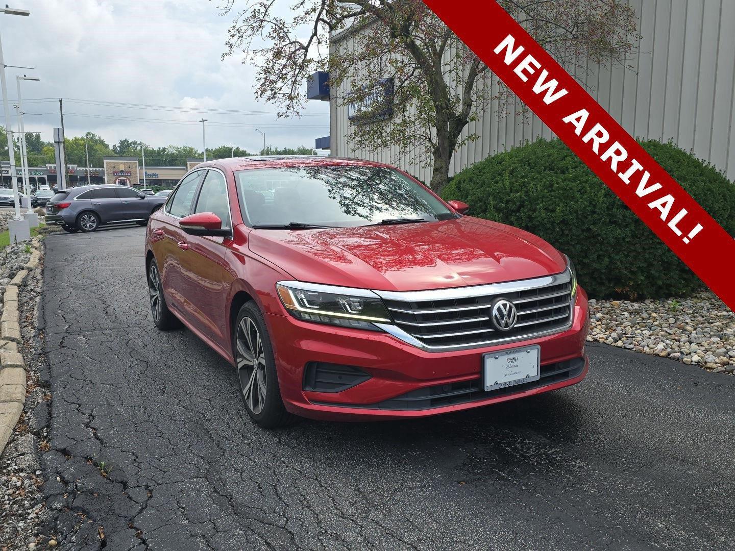 Aurora Red Metallic 2020 Volkswagen Passat Sedan Front-Wheel Drive Automatic