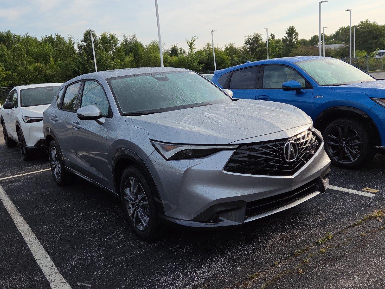 Solar Silver Metallic 2026 Acura ADX SUV / Crossover All-Wheel Drive Continuously Variable Transmission