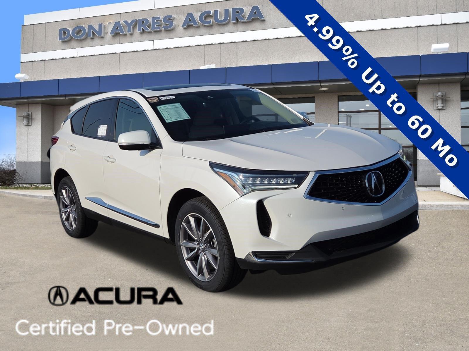 Platinum White Pearl 2024 Acura RDX SUV / Crossover All-Wheel Drive Automatic